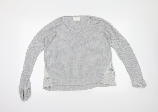 NEXT Womens Grey   Pullover Jumper Size S
