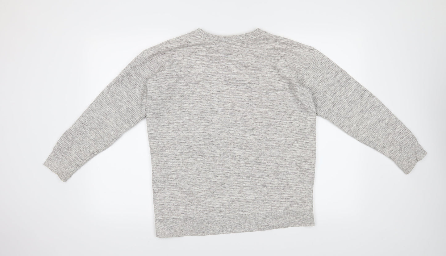 New Look Womens Grey   Pullover Jumper Size 8