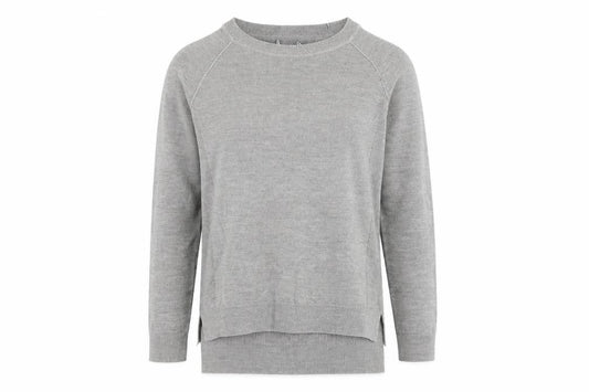 Front view of Primark women’s grey jumper, size S