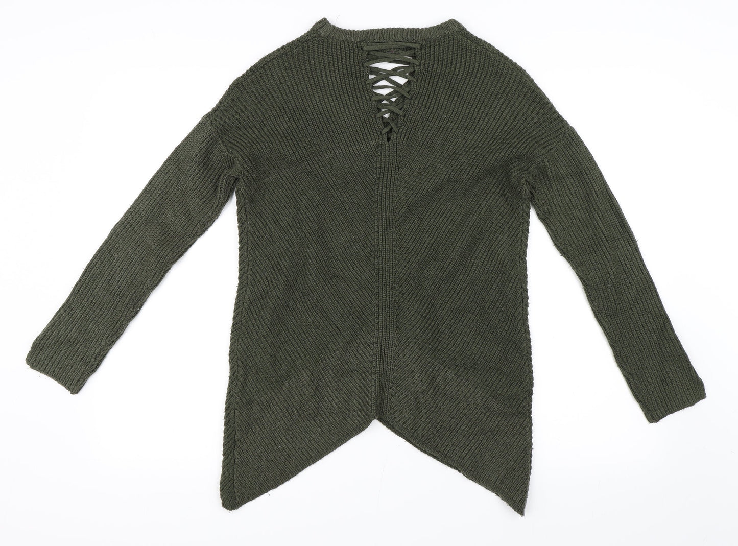 Select Womens Green   Pullover Jumper Size 8