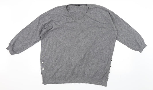F&F Womens Grey   Pullover Jumper Size 20