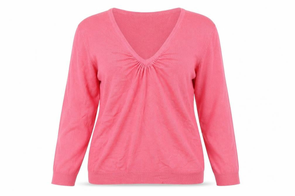 Marks & Spencer Womens Pink   Pullover Jumper Size 12  - Extra Stretch