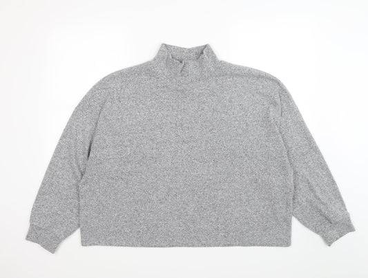 New Look Womens Grey   Pullover Jumper Size L