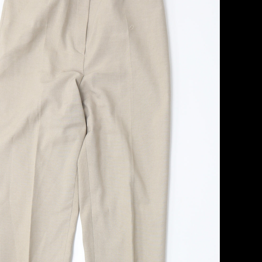 Debenhams Womens Beige   Trousers  Size 10 L28 in