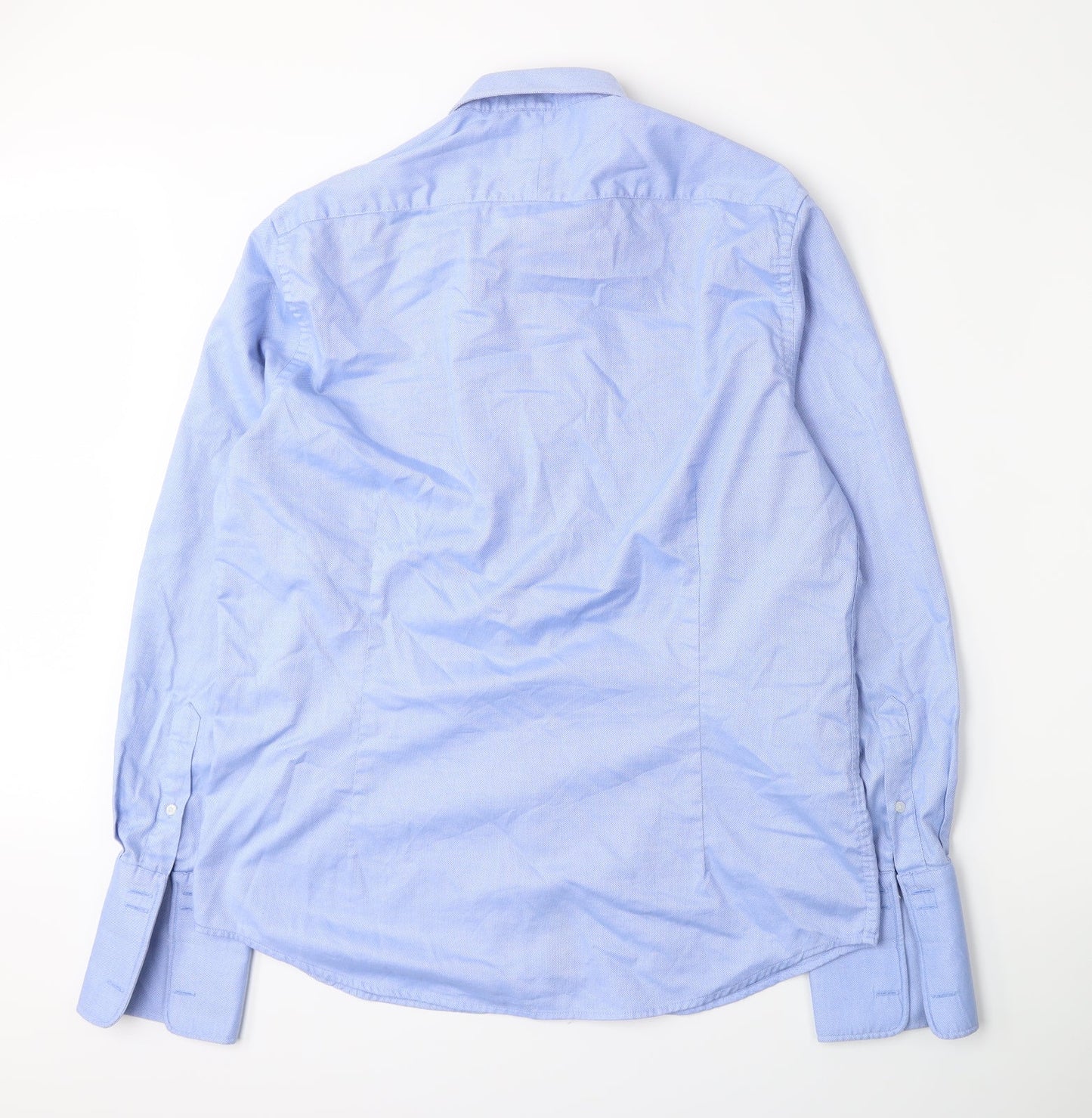 Osborne Mens Blue    Dress Shirt Size 16.5