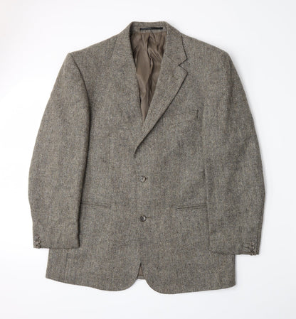 Front view of BHS men’s beige jacket suit jacket, size M