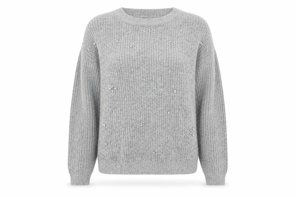 Primark Womens Grey   Pullover Jumper Size 10