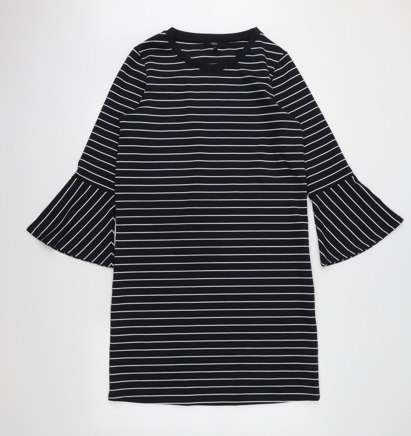 NEXT Womens Blue Striped  Shift  Size 10
