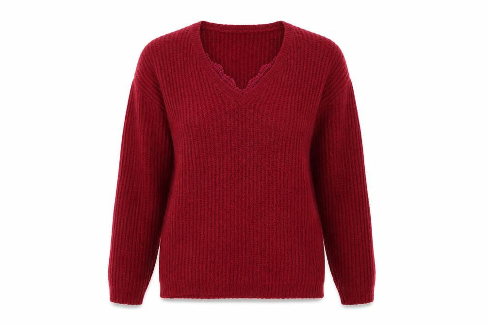Marks & Spencer Womens Red   Pullover Jumper Size 10