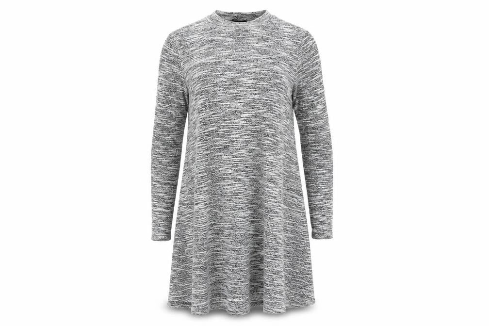 River Island Womens Grey   Jumper Dress  Size 8