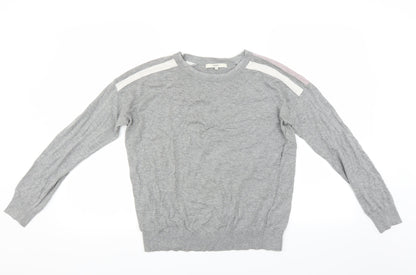 Additional front view of Next women’s grey jumper, size UK 8