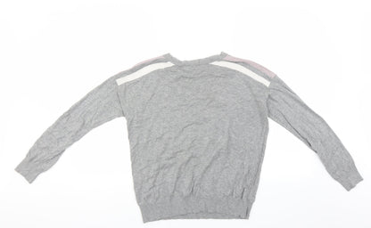 Back view of Next women’s grey jumper, size UK 8