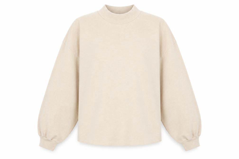Primark Womens Beige   Pullover Jumper Size S  - CROPPED
