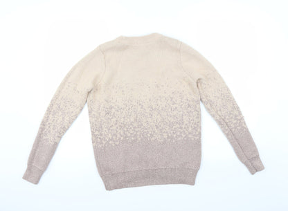 Back view of H&M women’s pink jumper, size S