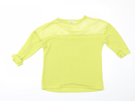 River Island Womens Green   Pullover Jumper Size 12
