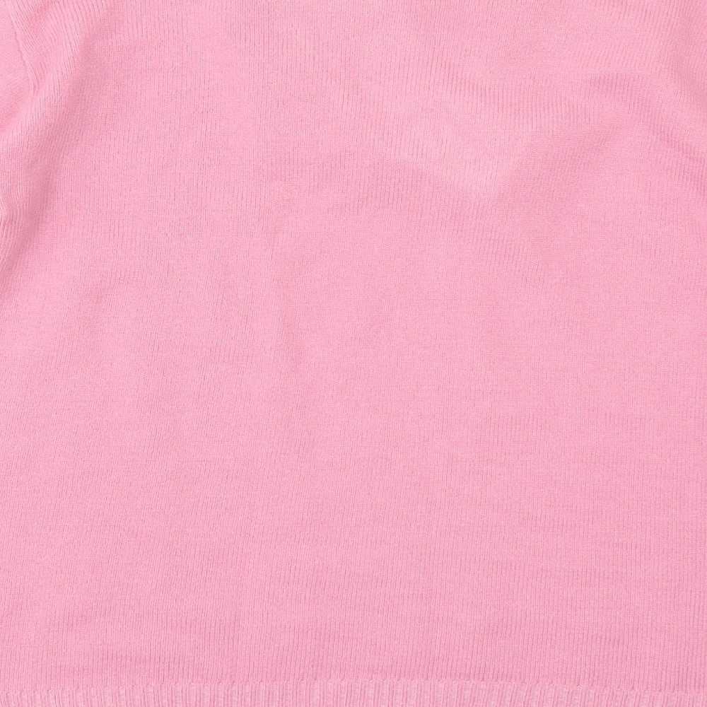 Pure & Natural Womens Pink   Pullover Jumper Size XL