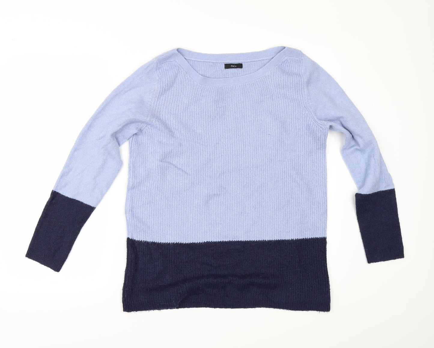M&Co Womens Blue   Pullover Jumper Size 12