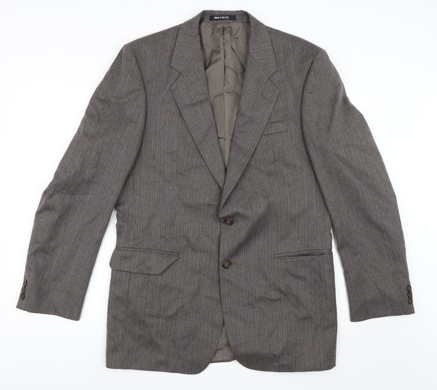 St Michael Mens Brown   Jacket Blazer Size 40