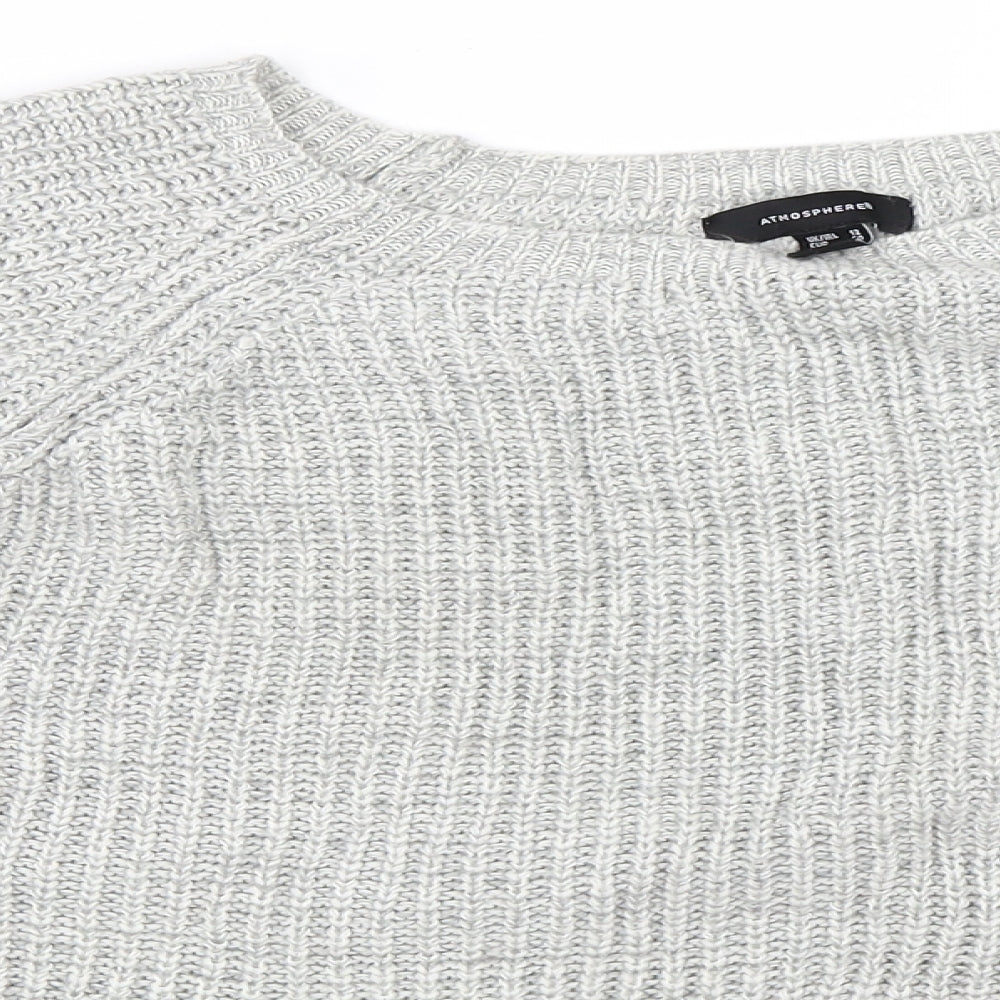 Atmosphere Womens Grey   Pullover Jumper Size 12
