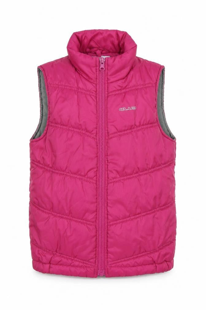 Lindex Girls Purple   Gilet Coat Size 9 Years