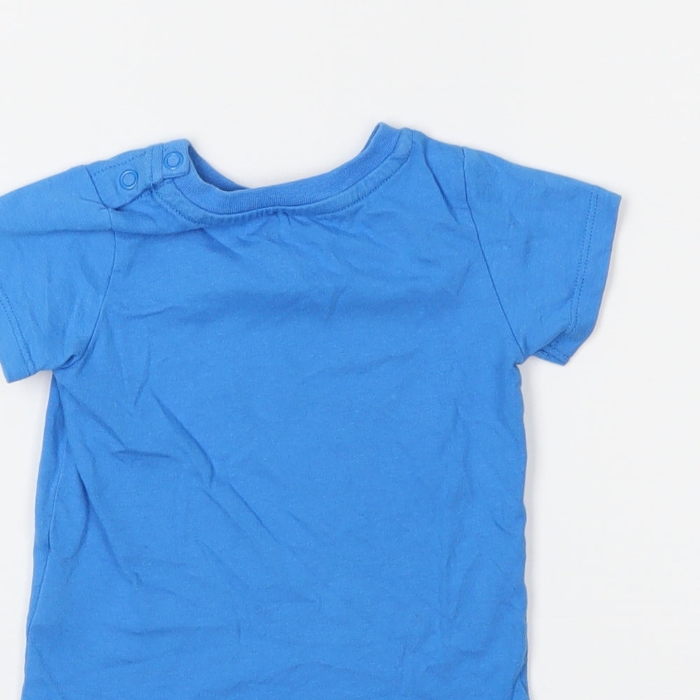 Lupilu Baby Blue   Basic T-Shirt Size 3-6 Months