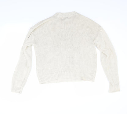 Back view of George women’s beige jumper, size S