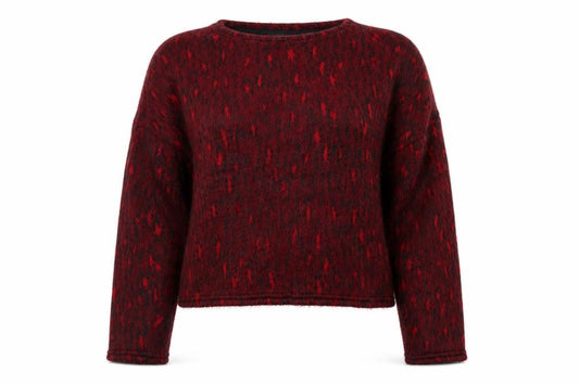 Front view of New Look women’s red jumper, size L