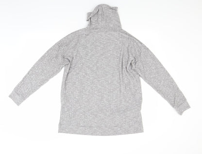 Back view of Warehouse women’s grey jumper, size M