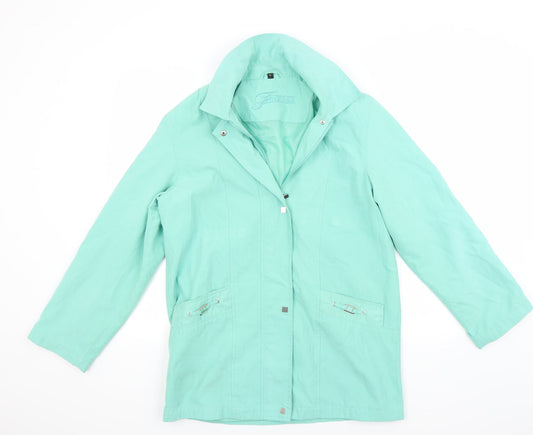 Finesse Womens Green   Jacket Coat Size 10