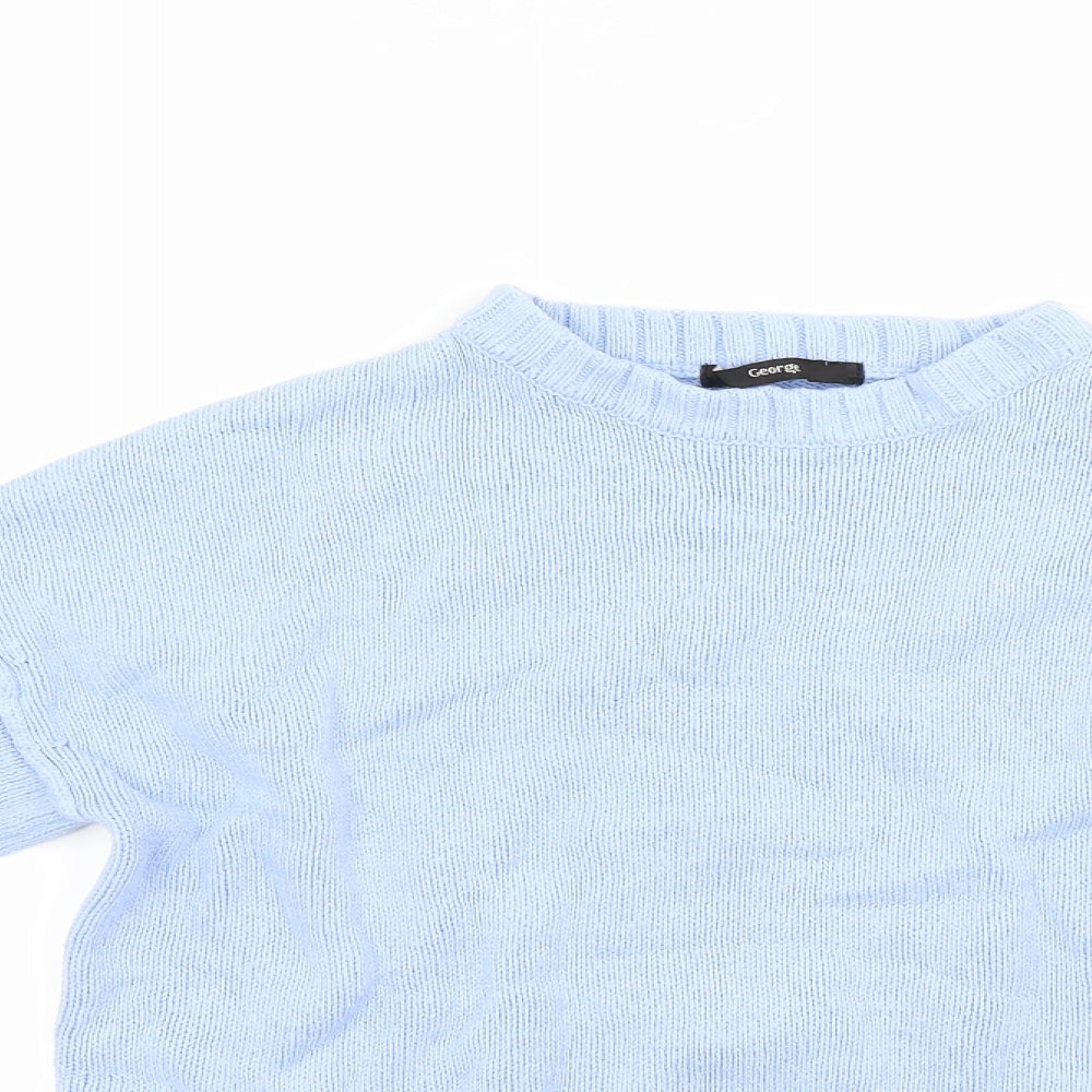 George Womens Blue   Pullover Jumper Size 10