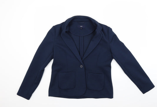 NEXT Womens Blue   Jacket Coat Size 14