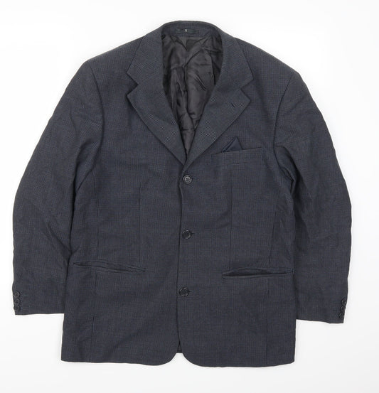 Kartel Mens Blue   Jacket Suit Jacket Size 38