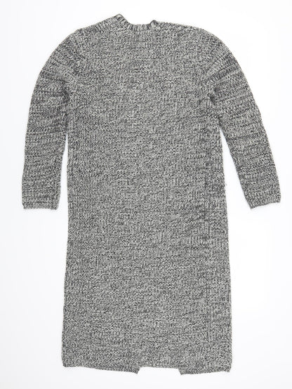 Back view of Forever 21 women’s grey cardigan jumper, size S