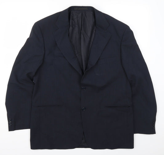 Marks and Spencer Mens Blue   Jacket Suit Jacket Size 42