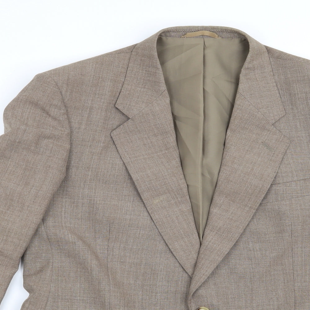 Classic Mr Harry Mens Brown   Jacket Suit Jacket Size 40
