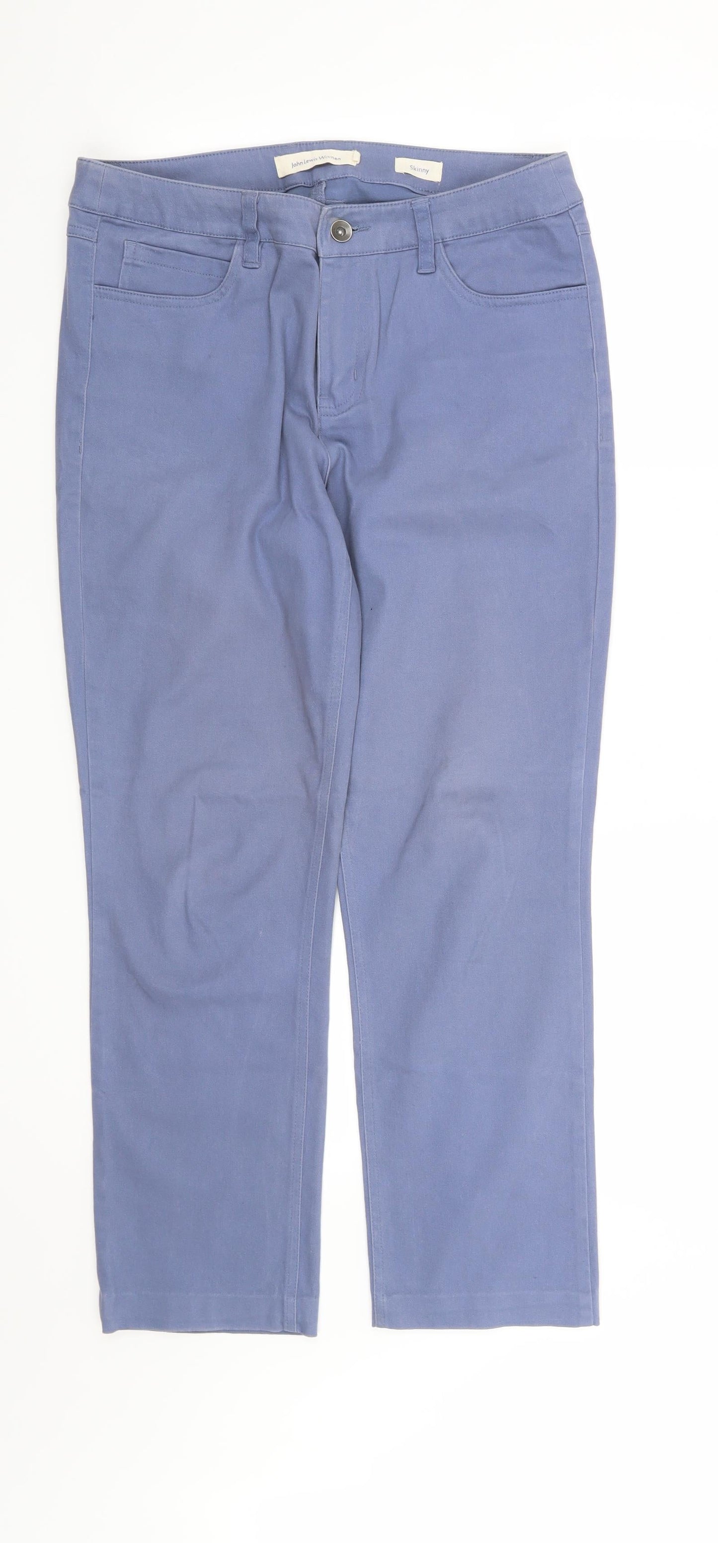 John Lewis Womens Blue   Skinny Jeans Size 10 L28 in