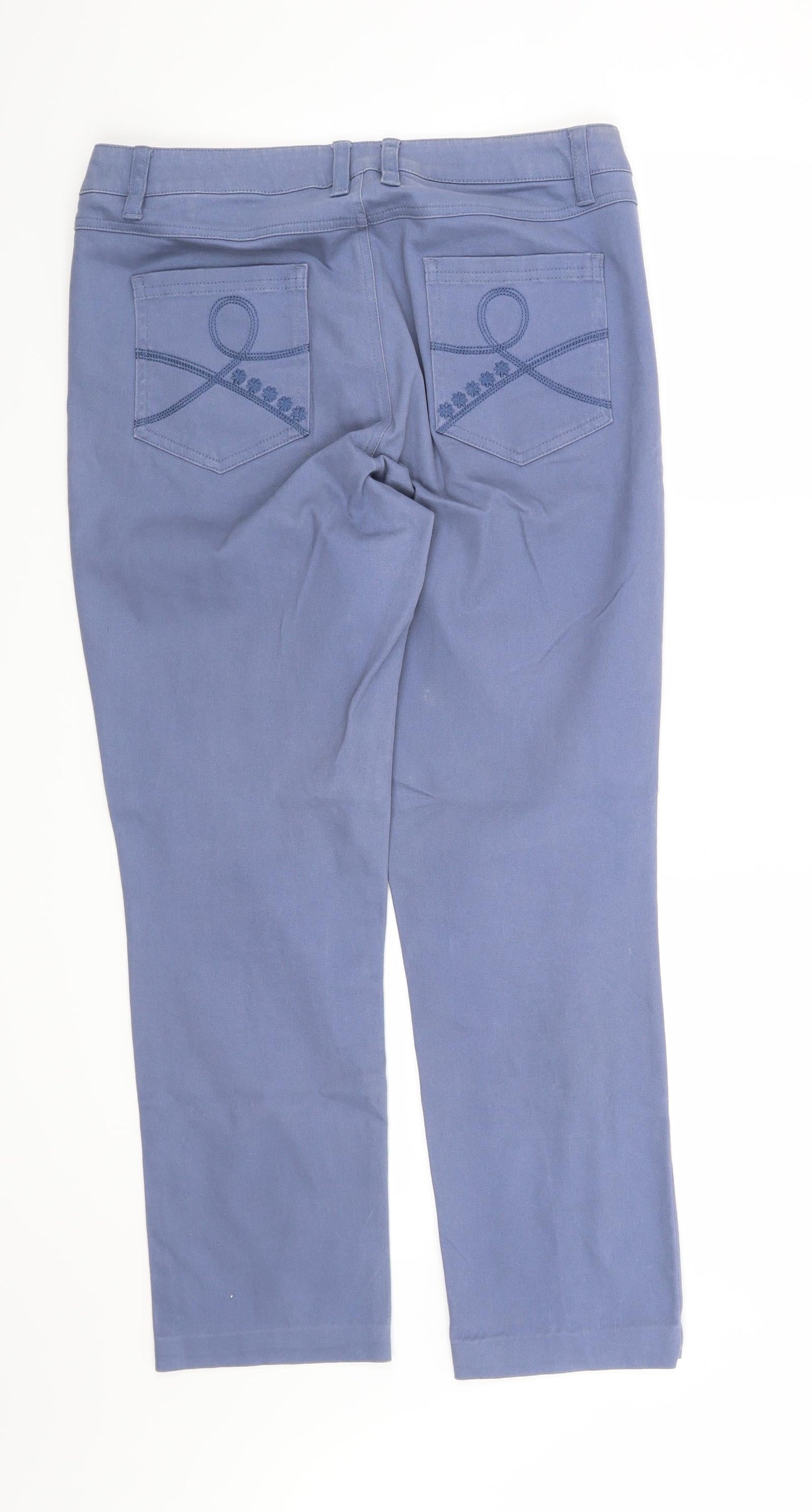 John Lewis Womens Blue   Skinny Jeans Size 10 L28 in