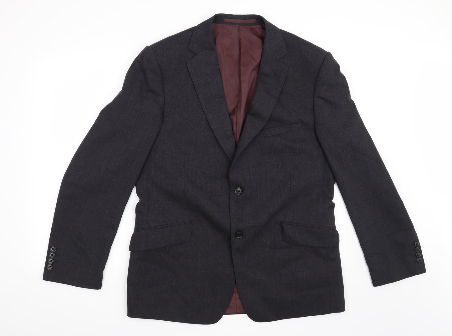 Marks and Spencer Mens Blue   Jacket Suit Jacket Size 42