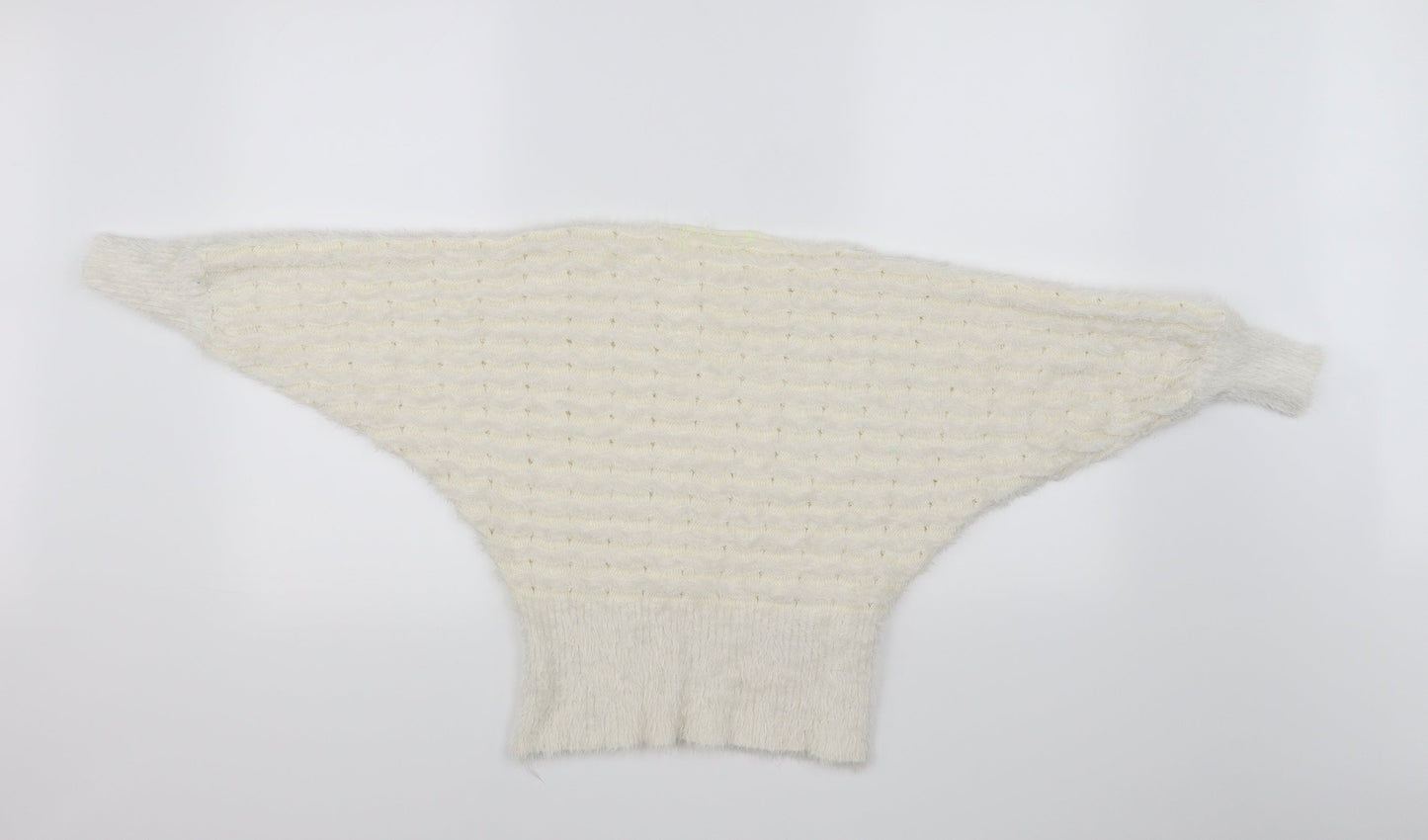tiffany bling  Womens White   Pullover Jumper Size S