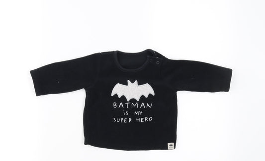 George  Black   Pullover Jumper Size 6-9 Months