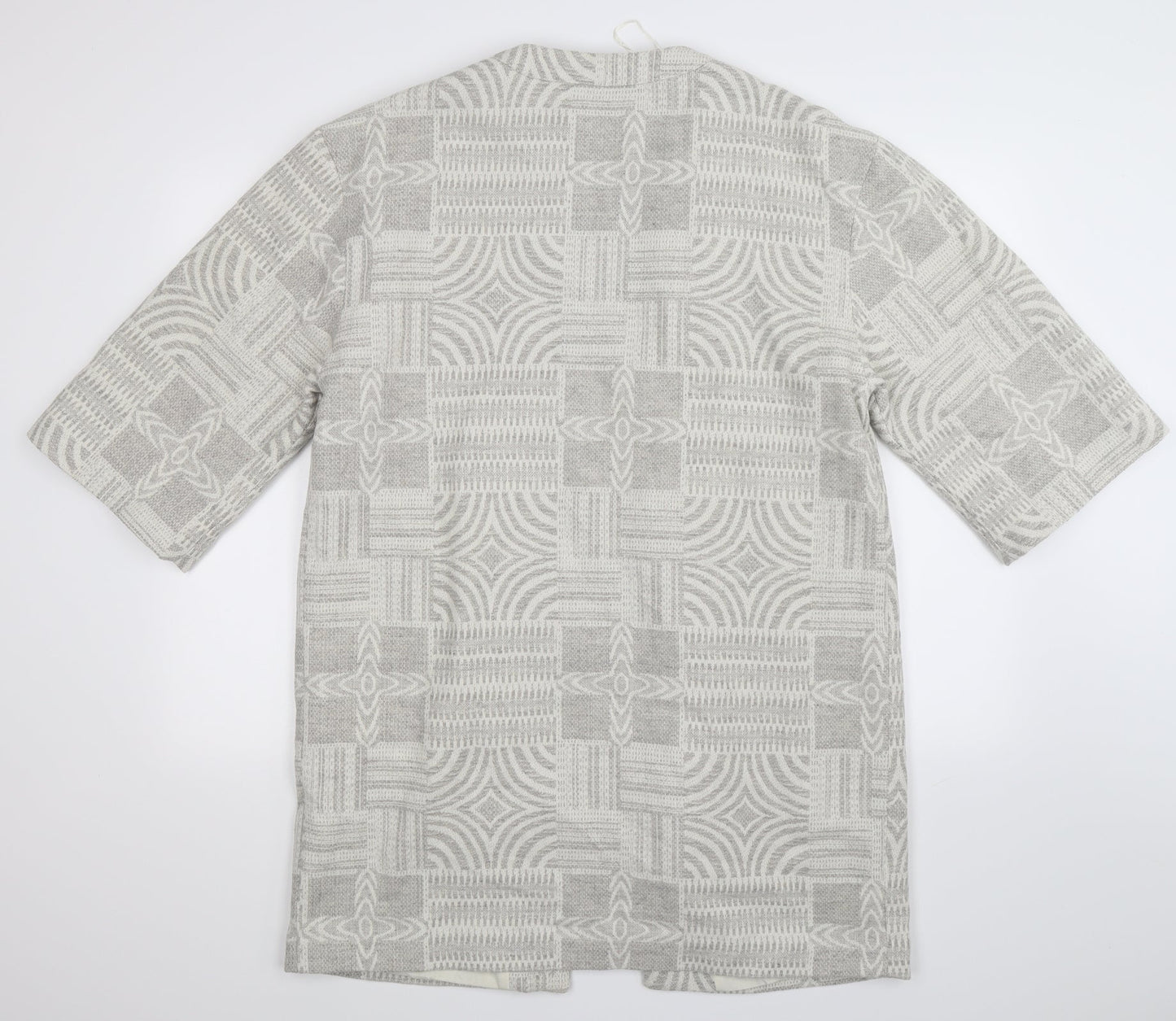 Atmosphere Womens Multicoloured Geometric  Jacket Coat Size 12