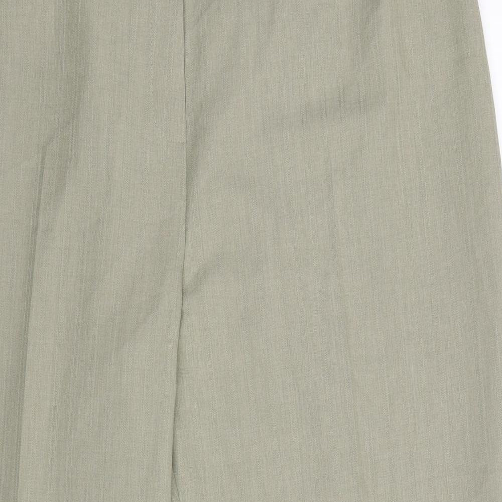 Marks and Spencer Womens Green   Trousers  Size 18 L28 in