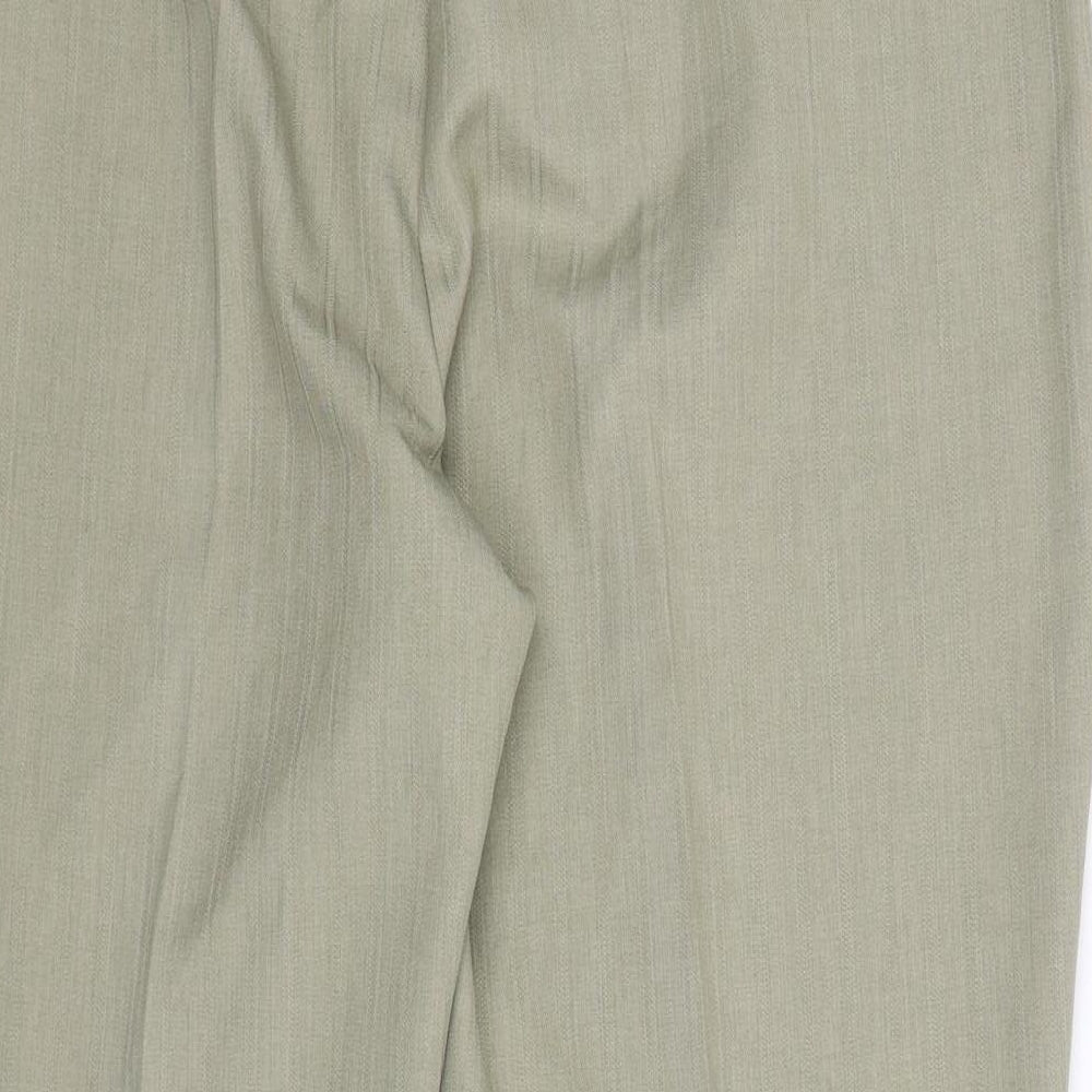 Marks and Spencer Womens Green   Trousers  Size 18 L28 in