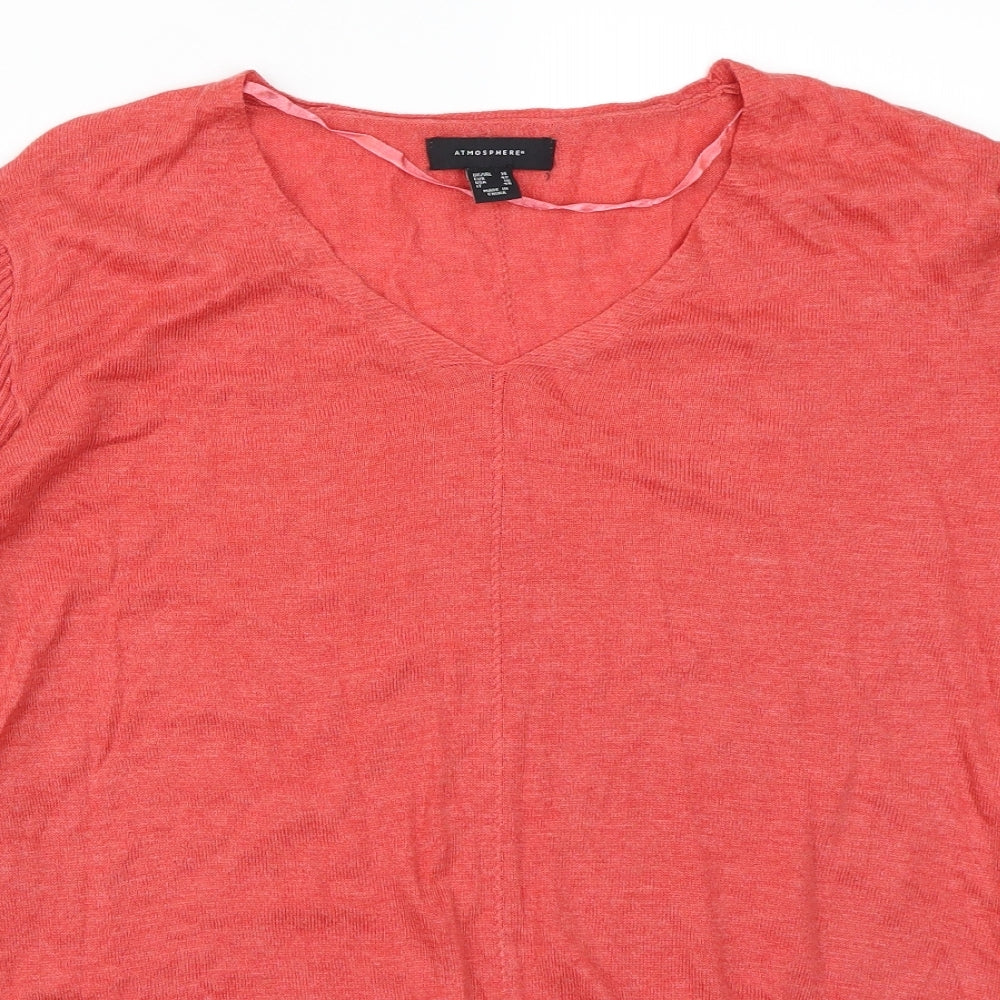 Primark Womens Orange   Pullover Jumper Size 14