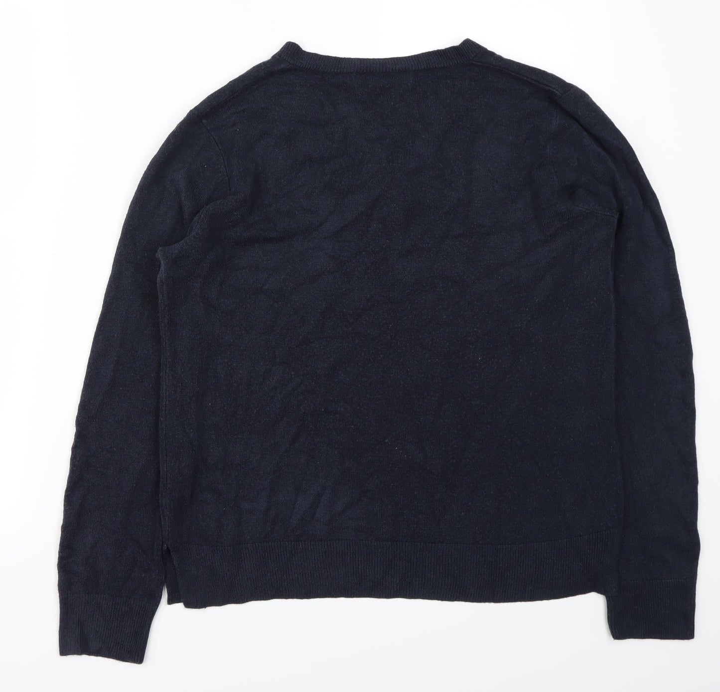 Marks and Spencer Womens Blue   Pullover Jumper Size 14