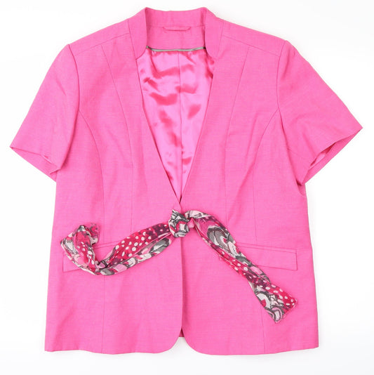 Anna Rose Womens Pink   Jacket  Size 18