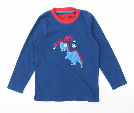 Primark Boys Beige   Basic T-Shirt Size 6-7 Years  - DINOSAUR
