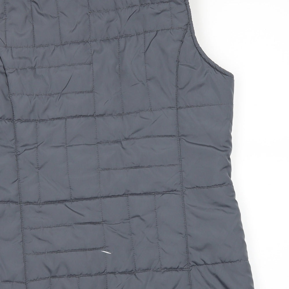 fabrizio Womens Blue   Puffer Jacket Waistcoat Size M