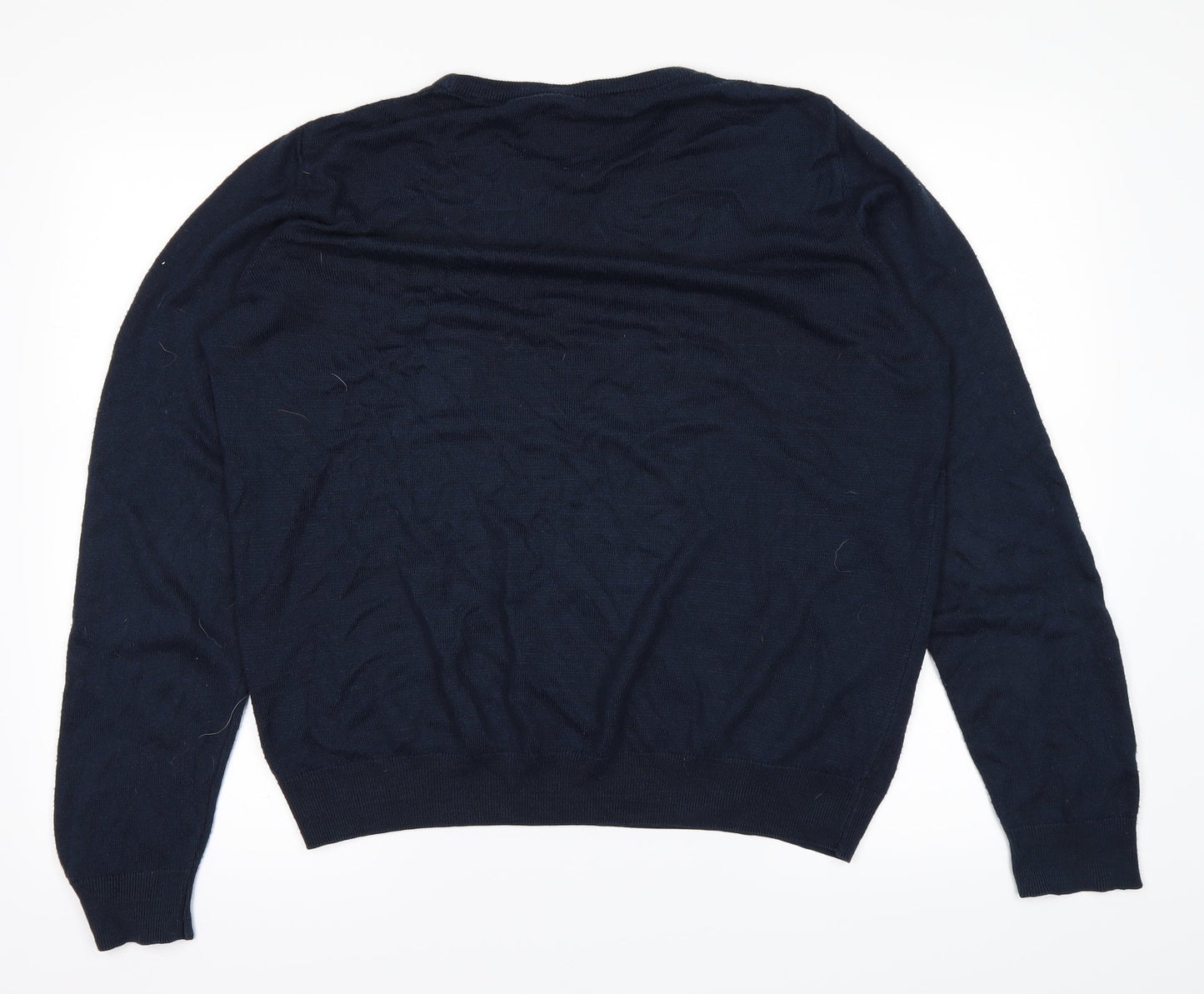 defraco Mens Blue   Basic T-Shirt Size L