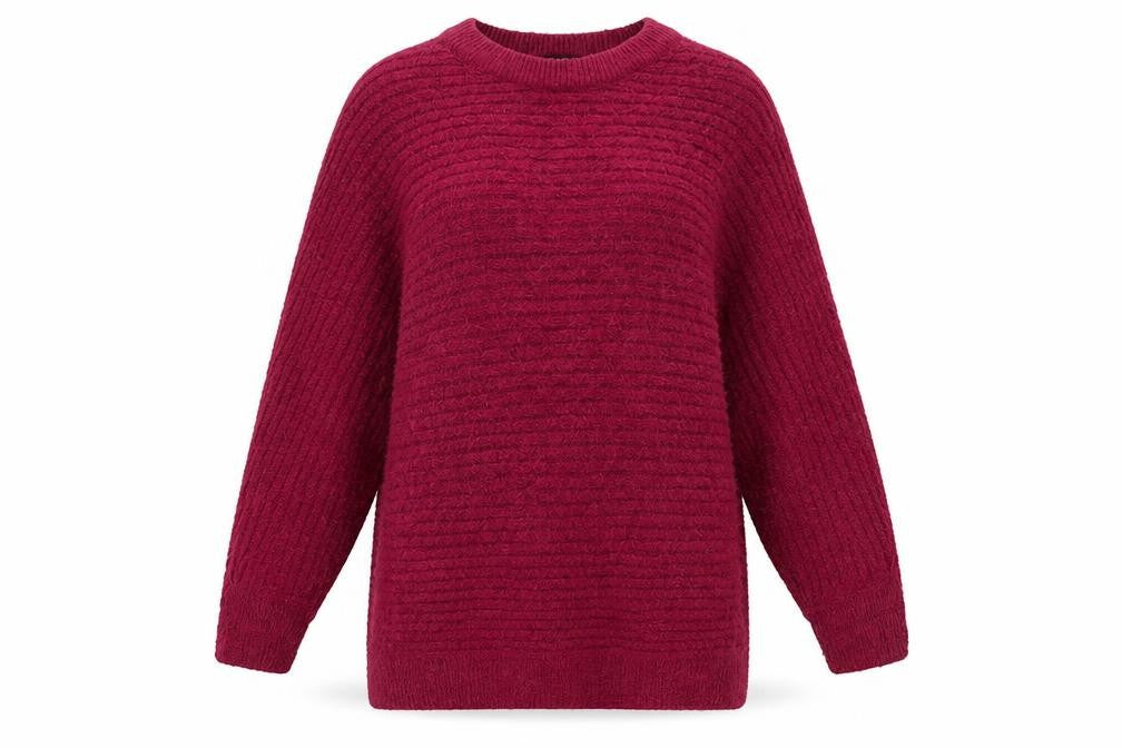 Bonmarché Womens Pink Pullover Jumper Size 12